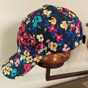 Lug Topper Ball Cap. Wildflower Black. NWOT